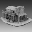 1.png Wild West Architecture - Old Saloon