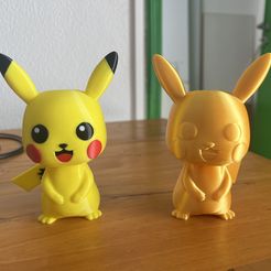 PIKACHU FUNKO BOBBLEHEAD (MULTI COLOR VERSION) | STL 3MF
