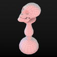 Skull-table2_Wire0047.png Human Skull Low Poly