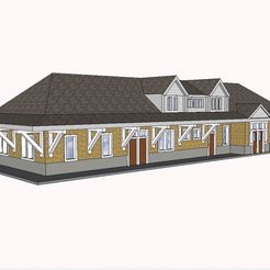 The Pas RR Station Scenic 3.JPG PREMIUM N Scale Small Town Railroad Station