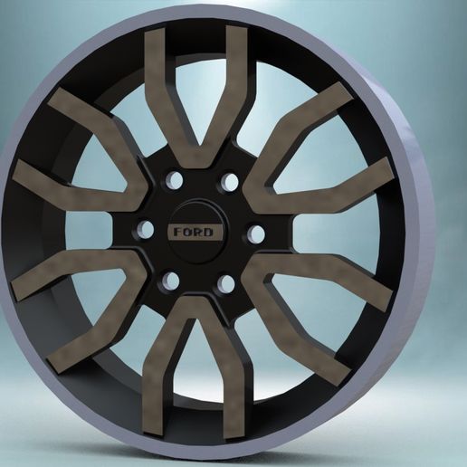 RODA FORD RANGER RAPTOR 3D model