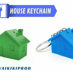 fe0d511d-5c93-4df9-867d-5a9eef981ddc.jpg Free 3D file House Keychain・3D print model to download