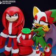 5.png Rouge & Knuckles "Holidays Time" | Sonic The Hedgehog.