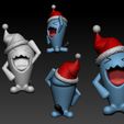 ZBrush-Document2.jpg Pokémon Christmas Pack – 6-File Holiday STL Set