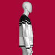 Men-Striped-Sweatshirt-With-Patch_7.png Camisola às riscas com remendo para homem | Marvelous / Clo3d / obj / fbx