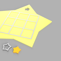 estrella-tic-tac-toe-v1.png Fichier 3MF tic tac toe estrella・Design pour imprimante 3D à télécharger