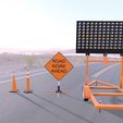 Traffic-Signs-All-with-Lights.jpg 1/14 RC Construction Diorama