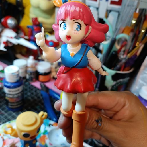 🦸 Gigi (Minky momo Gashapon)・ STL File for 3D printing・Cults