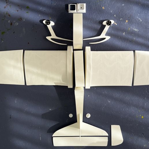 Crop-Duster 2000 RC Plane 3D Model