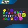 Lego-Tire-Wheel-1.jpg Fichier STL Lego - Pneus et roues・Plan imprimable en 3D à télécharger