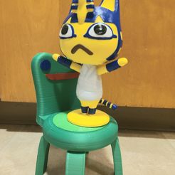 20211026_173342.jpg Froggy Chair Animal Crossing with keychain (updated for durability)