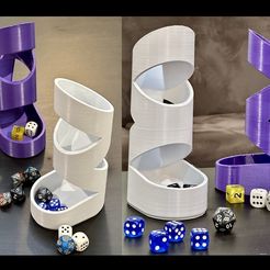 68ae70dd-8c9e-45a9-afa4-0399d335f4d0.jpg Zigzag (triple ring) dice tower & catch tray