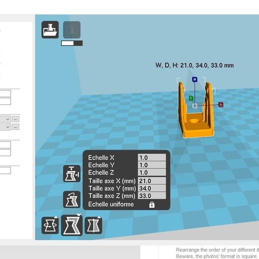 accroche manivelle.jpg Fichier STL gratuit Crochet manivelle・Plan pour imprimante 3D à télécharger, robroy