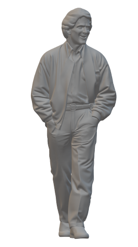 ✨ Ayrton Senna 1/64 Scale Figure – Casual Edition ✨