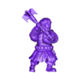 Balin_on_foot.stl ROYAL GUARD OF LOVELY MOUNTAIN 04(The  Advisor)