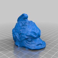 burgonet_top.jpg Free STL file Burgonet Fixed Top・3D printable model to download