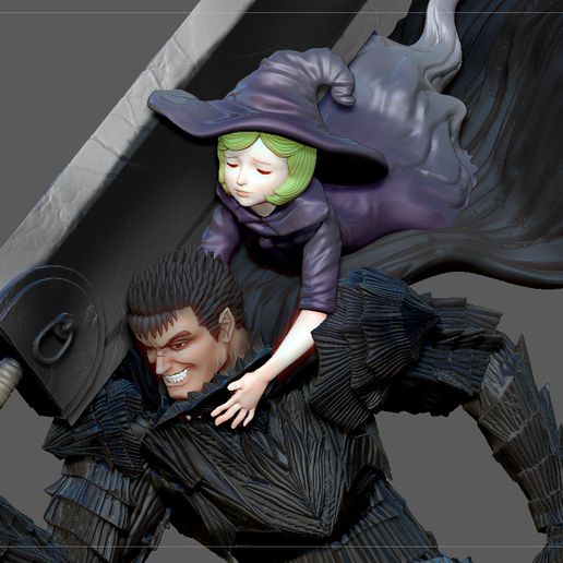 12.jpg BERSERK GUTS  schierke SCIERKE FANTASY ANIME SWORD CHARACTER