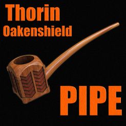thumbnail.jpg STL file Pipe of Thorin Oakenshield・3D print design to download