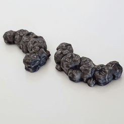 Capture d’écran 2018-07-04 à 11.18.52.png Free STL file Dungeon Wall Curved・Design to download and 3D print