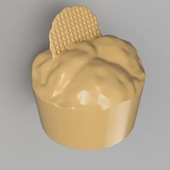 U-casi.jpg Ice cream with waffle 2