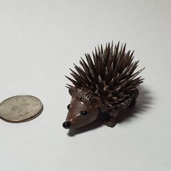 20191108_225350.jpg Fichier STL gratuit Porc-épic mignon・Idée pour impression 3D à télécharger