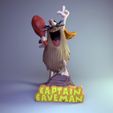 CC_3.jpg 3D file Captain Caveman・Model to download and 3D print