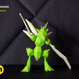 pokemon-low-poly024.png Fichier 3D Collection de Pokemon Low Poly 151・Plan à imprimer en 3D à télécharger