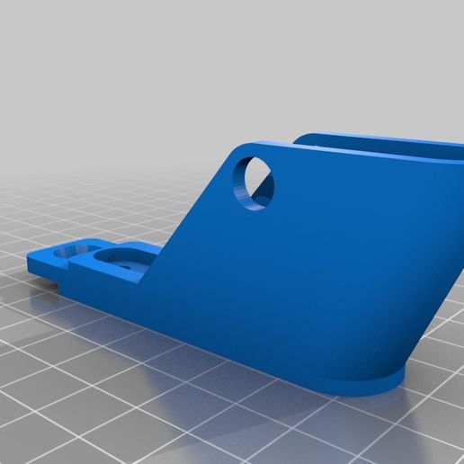 9218f127c6ff60ee8f91b4f79454a057.png Filament guide with support for filament sensor (Geeetech A30)
