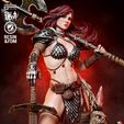 210726-Wicked-RedSonja-Sculpture-Image-009.jpg WICKED MARVEL RED SONJA SCULPTURE : TESTED AND READY FOR 3D PRINTING