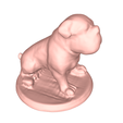 model-6.png Bulldog dog figurine