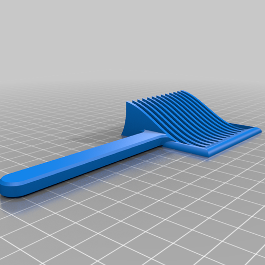 💈 Customizable fading comb・Free 3D File for ・Cults