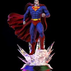 BackgroundEraser_20220914_191052344.jpg STL file Superman・3D printer model to download, Arte3d