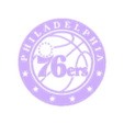 Philadelphia 75ers sans fond.stl Philadelphia 75ers logo