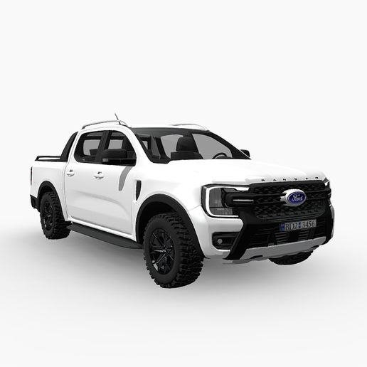 激安通販特集！ X Wildtrak Ranger Ford 🚙 2024・ printing・Cults 3D for File STL ミニカー