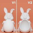 5.jpg Easter Bunny - Planter Pot | Egg Holder | Cute Rabbit Decoration | Basket