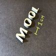 IMG_7883.jpg MOOL font uppercase 3D letters STL file