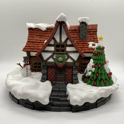 Christmas Cottage - 3D model önizlemesi