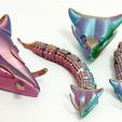key.jpg Fox‑Snake Modular System 🐍 – Articulated Desk Organizer & Wall Decor | 3D Printable Hybrid Creature