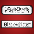 Black#¢ lover Schwarzklee-Logo