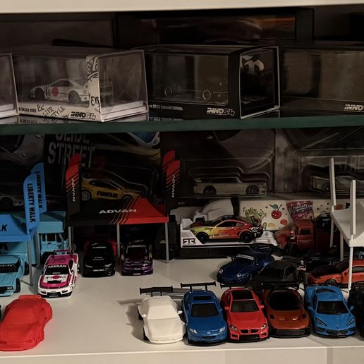 ⛺ 1/64 Scale Diorama Paddock Tent Liberty Walk LBWK・ STL File for 3D ...