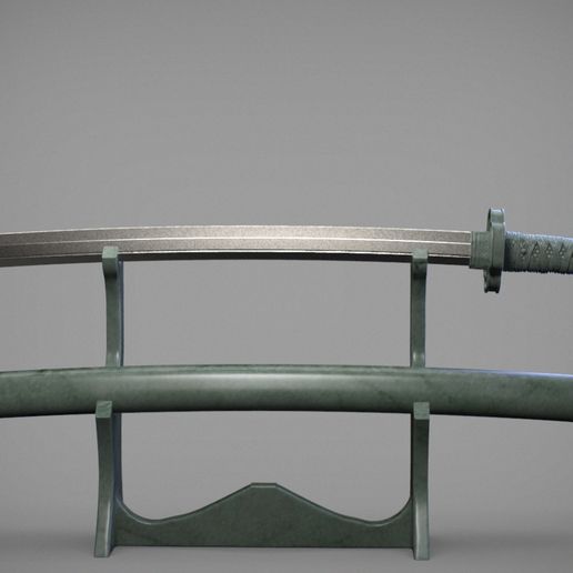 katana 01 3D model