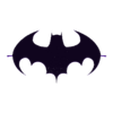 bat 2023.stl Remix of Rotating Batman Key Ring
