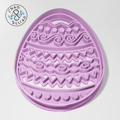 Easter_Egg.png Easter Egg - Cookie Cutter - Fondant
