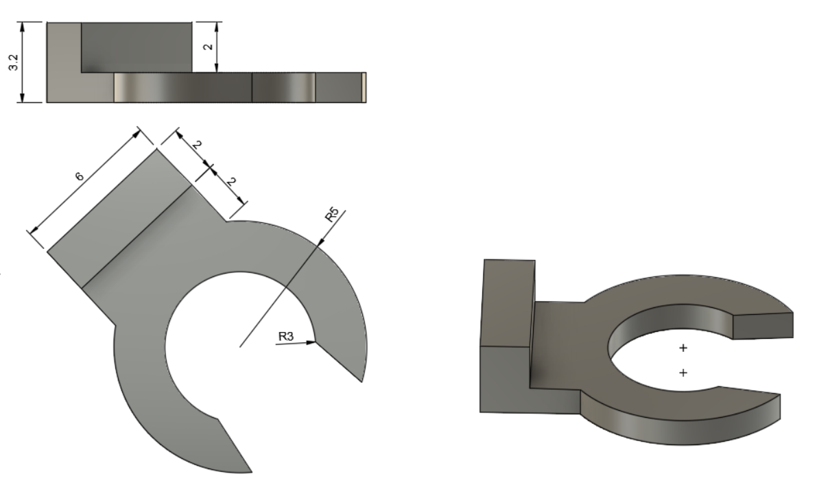 Ender 3 Clip.png Fichier STL gratuit Ender3 Pressure Fitting・Modèle pour imprimante 3D à télécharger, HTBROS
