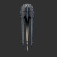7.jpg Leviathan AXE Blade Head (No Wood)  - Weapon Kratos - God Of War 3D print model