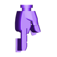 21_Sho_Arm6_Fist3Pointed_LIGHTGREY.stl G1 TRANSFORMERS SHOCKWAVE