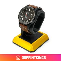 Thumb.jpg 3D-Datei Bullion Uhrenständer・3D-druckbare Vorlage zum herunterladen