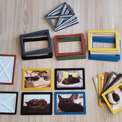 Free STL file Picture Frame Stand / Holder 🖼️・3D printable
