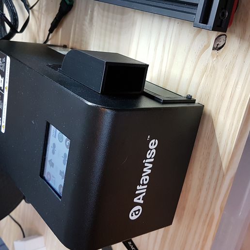 Alfawise U20 Air Flow Deflector Forwards - 3D model önizlemesi