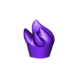 white_hair.stl Love penguin — cute decorative figure